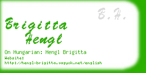 brigitta hengl business card
